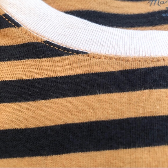 Madewell Vintage Tee in Lark Stripe - Size Large - Picture 5 of 5
